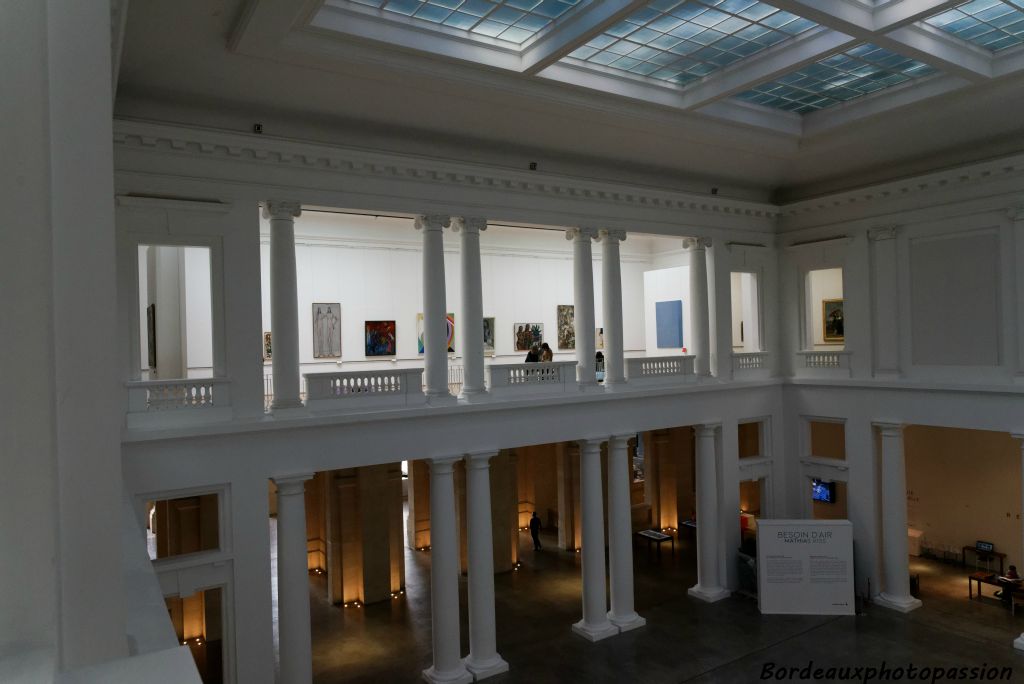 Galerie permettant l'accès aux diverses collections.
